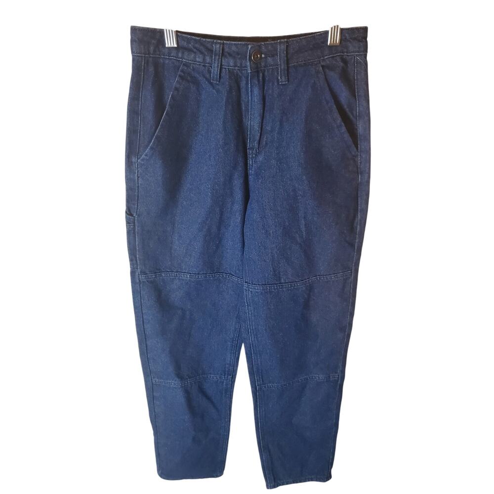 BP + WILDFANG Dark Indigo Denim Utility Straight Leg Jeans, NWT, Size 2